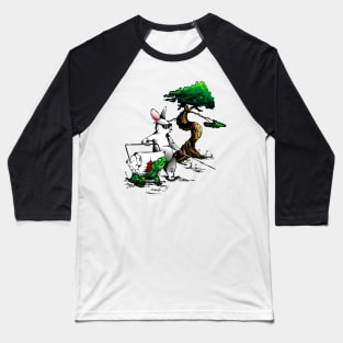 Tortoise and the Hare Baseball T-Shirt